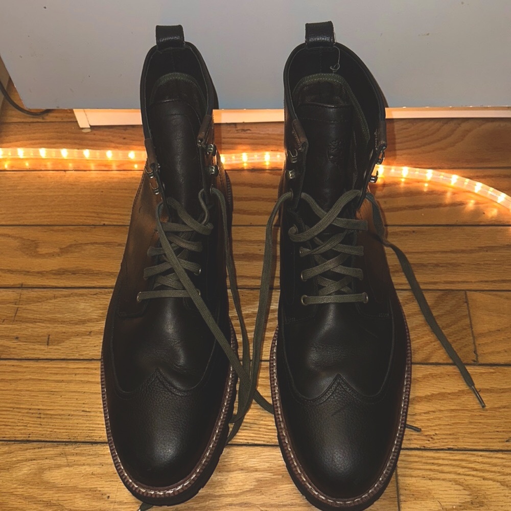 Timberland Earthkeepers Britton Hill Wing Tip Boot size 15M